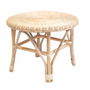 Coffee tables - Vintage rattan round coffee table - Eria - HYDILE