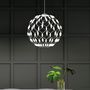 Hanging lights - Ceiling lamp/WELL S/Basic/White/Ø60 cm/190 cm/Cable 190 cm/Variation/72W/5760 Lm/3000°K - SEEREP