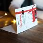Papeterie - Lastword Christmas, carte de vœux avec signet - OZIO