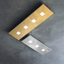 Plafonniers - Luminaire en saillie / SPARTA Q  / Cuivre mat / 60x60x3 cm / 5xGX53 max 9W ( sans lampe) - SEEREP