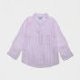 Children's apparel - BOY'S LINEN SHIRT AZAD - JULES & JULIETTE PARIS