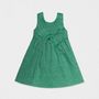 Children's apparel - GIRL'S RIBBON DRESS - BELLA - JULES & JULIETTE PARIS