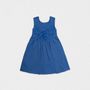 Children's apparel - GIRL'S RIBBON DRESS - BELLA - JULES & JULIETTE PARIS