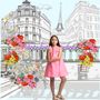 Children's apparel - GIRL DRESS - CELENA - JULES & JULIETTE PARIS
