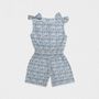 Children's apparel - GIRL'S JUMPSUIT - BRENDA, 100% Cotton - JULES & JULIETTE PARIS