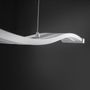 Hanging lights - Pendant light/ONDA S/White/120x9,5 cm/Cable 150 cm/Variation/50W/3000-4000°K - SEEREP
