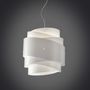 Hanging lights - 5-light suspension/BEA/Polilux™/Metallic red/5x MAX 30W E27/Without lamp (s) - SEEREP