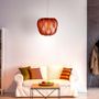 Table lamps - Pendant light 3 lights/QUEEN/Polilux™/Copper/3x MAX 30W E27/Without lamp (s) - SEEREP