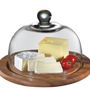 Kitchen utensils - cheese board with glass dome - KUCHENPROFI
