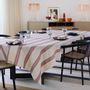 Table linen - Kanbo Terracotta Tablecloth (Several Sizes Available) - LA MAISON JEAN-VIER