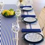 Linge de table textile - Nappe enduite Bera Outremer (plusieurs tailles disponibles) - LA MAISON JEAN-VIER