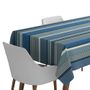 Table linen - Oleta Denim coated tablecloth (several sizes available) - LA MAISON JEAN-VIER