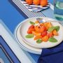 Linge de table textile - Nappe enduite Oleta Denim (plusieurs tailles disponibles) - LA MAISON JEAN-VIER