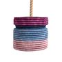Vases - Synthesis Woven Planter + Light Pendant Duo - 8"  - ALL ACROSS AFRICA + KAZI