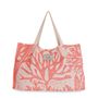 Bags and totes - Coral Anemone Shopping Bag - LA MAISON JEAN-VIER