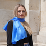 Foulards et écharpes - Foulard en soie Le Bleu - L'ATELIER DES CREATEURS