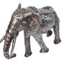Pièces uniques - Sculpture éléphant en métal recyclé - DECORIALE BY P&C