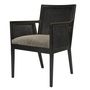 Chaises - Chaise Melfi en noir - RV  ASTLEY LTD