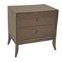 Night tables - Jensen Side Table in Dark Brown - RV  ASTLEY LTD