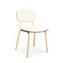 Kitchens furniture - Esco chair gold - ebony - ARIANESKÉ