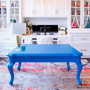 Chests of drawers - Vintage blue coffee table - ONUKA FURNITURE