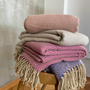 Linge de lit - COUVRE-LIT  COTON HANDWOVEN - NADIA DAFRI PARIS