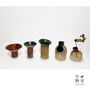Vases - Vase à surface-écorce hybride (laque)01 - JOLLIFY CREATIVE LTD.