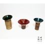 Vases - Vase à surface-écorce hybride (laque)01 - JOLLIFY CREATIVE LTD.