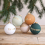 Christmas garlands and baubles - Christmas Baubles Family - BAUBELS