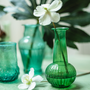 Vases - Vase en verre recyclé vert - WELDAAD AUTHENTIC INTERIOR