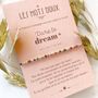 Bijoux - Bracelet code morse : Dare to dream - LES MOTS DOUX