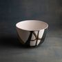 Bowls - bowl IRMA bone-china porcelain, handmade - KLATT OBJECTS