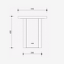 Tables pour hôtels - TABLE BASSE COVER S par WOO - UKRAINIAN DESIGN BRANDS