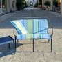 Canapés de jardin - Coussin de siège - modèle Mireille-Odile gamme Initiale - assise personnalisable pour habiller le fauteuil bas DUO de la gamme Luxembourg - SOFTLANDING