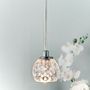 Hanging lights - Crystal Fiber Optic Chandelier - MOSS SERIES