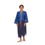 Homewear - Robe longue Mountain Blue - HELLEN VAN BERKEL HEARTMADE PRINTS