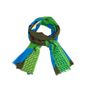 Scarves - Sky Blue scarf - HELLEN VAN BERKEL HEARTMADE PRINTS