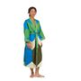 Homewear - Kimono bleu Sky - HELLEN VAN BERKEL HEARTMADE PRINTS