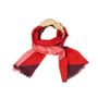 Scarves - Skye Red scarf - HELLEN VAN BERKEL HEARTMADE PRINTS