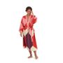 Homewear - Sky Red kimono - HELLEN VAN BERKEL HEARTMADE PRINTS