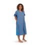 Homewear - Water Blue dress short - HELLEN VAN BERKEL HEARTMADE PRINTS