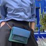 Leather goods - ZIPPED ALL-IN-ONE PURSE WITH FLAP - BANDIT MANCHOT