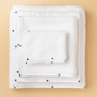 Homewear textile - Set de serviettes de bain avec broderies. - MIA ZIA