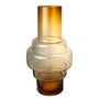 Vases - Grand vase design de style rétro, couleur ambre ou gris, TYLER46 - ELEMENT ACCESSORIES