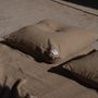 Fabric cushions - The Cushion in raw linen - MAISON MASARIN