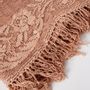 Linge de lit - Le Jeté de lit en crochet-filet ancien (Vintage) - MAISON MASARIN
