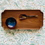 Platter and bowls - Natural Wood Trays & Accessories Around Tea - ZAOZAM