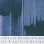 Textile and surface design - Hand painted textile design - L'ATELIER DESIGN STUDIO