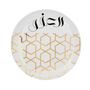 Everyday plates - Calligraphy Dinner Plate Collection - AURA LIVING