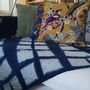 Foulards et écharpes - PLAID ou CHALE INDIGO - CURIOSITY LAB